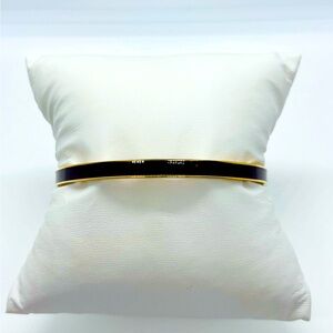 Kate Spade Brown/Gold Idiom Bangle Bracelet “Pure and Simple”